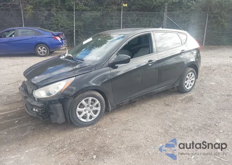 2014 Hyundai Accent Gs from USA, damaged, VIN KMHCT5AE8EU158710